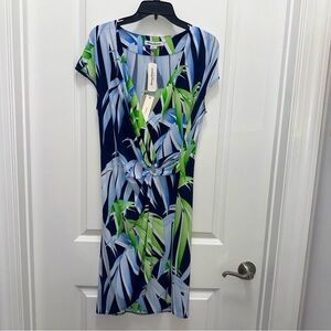 NWT Tommy Bahama Perfect soak day S/S Dress Island Navy